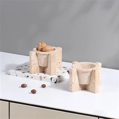 Marmor-Trockenobsttablett klein