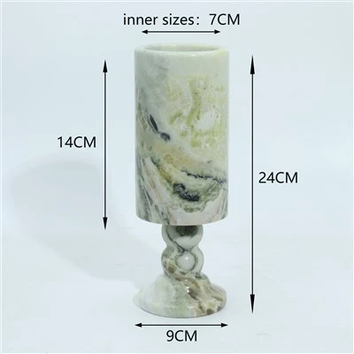 Marmor-Blumenvase zu verkaufen